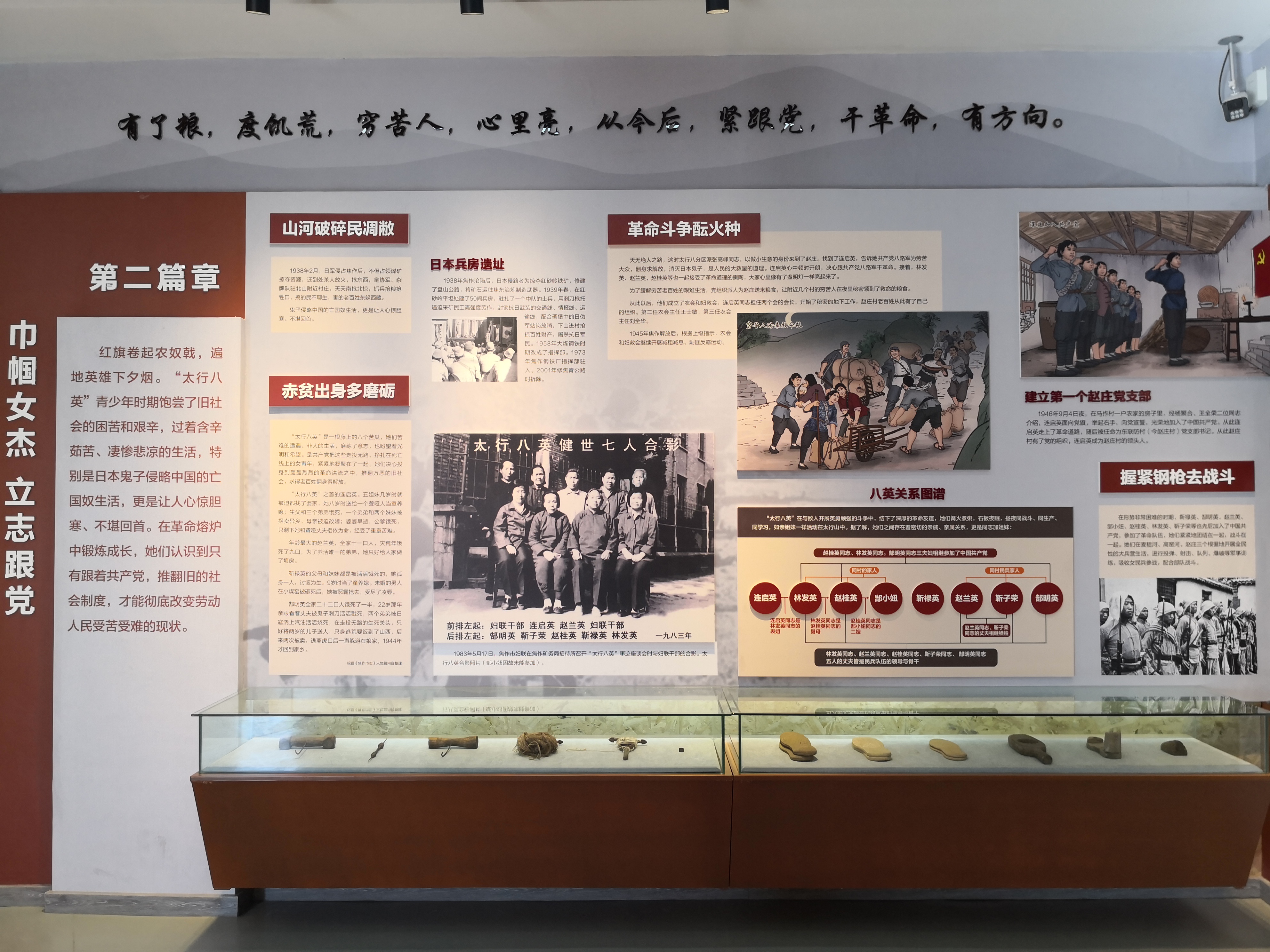 赵庄“太行八英”红色研学基地